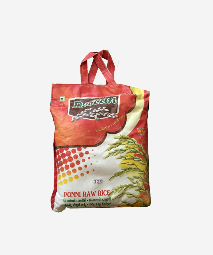 Multicolor Non Woven Yellow Handle White Plastic Katta Bag Eco Friendly For  Shopping Use at Best Price in Gorakhpur | Singh Enterprises